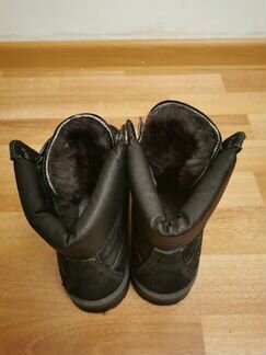 Ботинки женские зимние из нубука