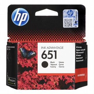 Картридж HP 651 Black