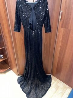 Вечернее платье/платье с паетками/ длинное платье