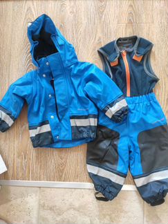 Didriksons комплект штаны +куртка, 70р