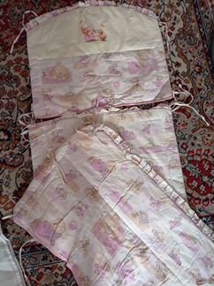 Бортики и Балдахин в кроватку