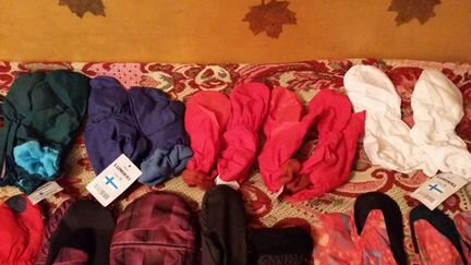 Рукавицы краги варежки перчатки финские 0-10 лет