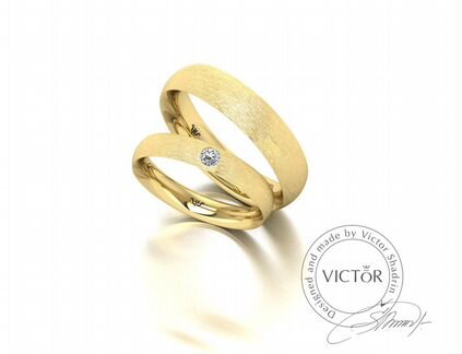 Классические обручальные кольца