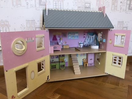 Деревянный кукольный домик Le Toy Van Лавровое дер
