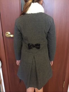 Стильное пальто для девочки