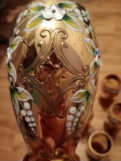 Набор для питья, богемия