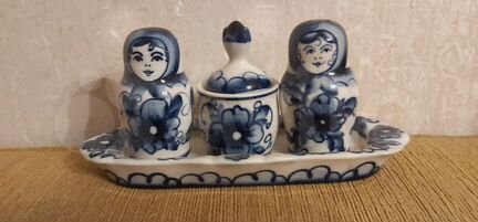 Гжель набор для специй 