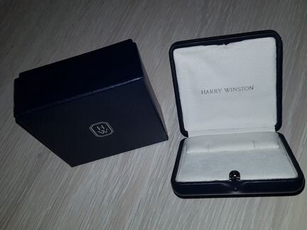 Коробка Harry Winston под серьги крупные оригинал