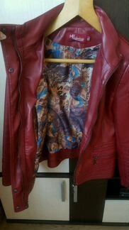 Куртка кожаная