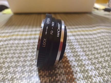 Адаптер Sony E - Canon FD