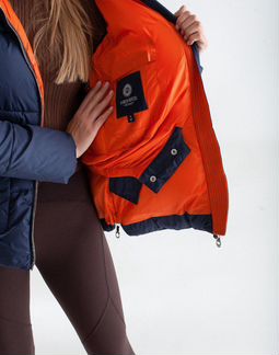 Пуховик новый M,L