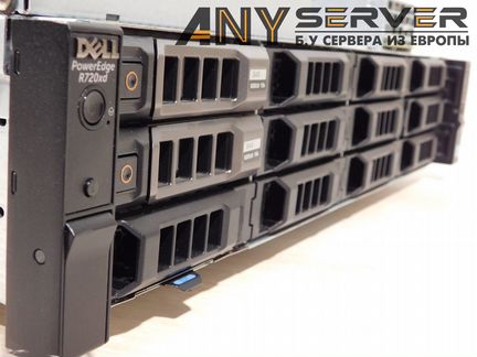 Сервер Dell R720xd 2x E5-2697v2 48Gb H710 12x3.5