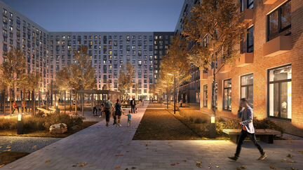Квартира-студия, 25.6 м², 20/30 эт.