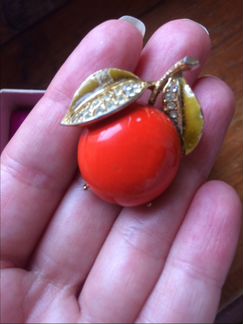 Винтажная брошь 