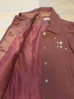 Пальто для девочки, размер 128