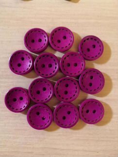 Деревянные пуговицы