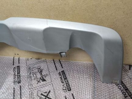 Накладка Suzuki SX4 2 бампера задняя оригинал 1316