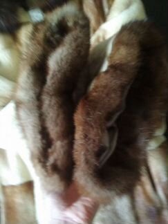 Шуба с соболем Saga Mink