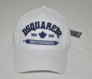 Кепка / бейсболка / Dsquared / новая (белая)
