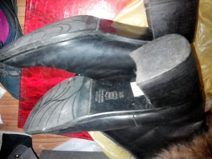 Осенние зимние полусапожки