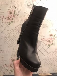 Сапоги демисезон натуральная кожа