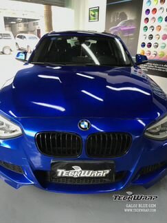 Пленка глянцевый металлик синий TeckWrap GAL02