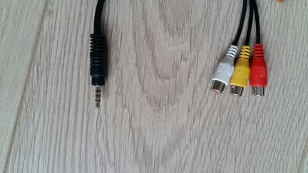 Переходник jack 3,5мм - RCA (мама или папа)
