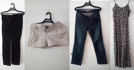 Женские вещи пакетом 24шт. Джинсы, платья. Uniqlo