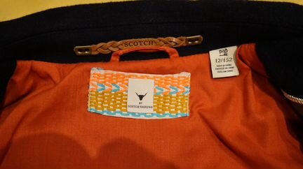 Пальто бушлат Scotch & Soda (12 лет-152см)