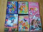 Dvd диски с мультфильмами брац и winx barbie