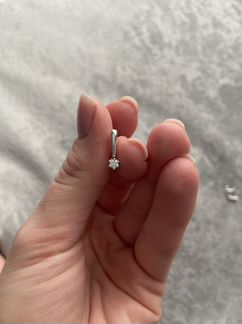 Серьги с бриллиантами