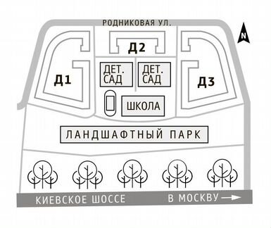 2-к квартира, 62.1 м², 3/22 эт.