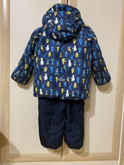 Комплект зимняя куртка и полукомбенизон