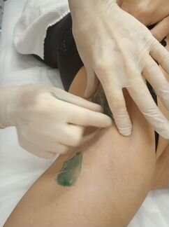 Массаж, виски-пеленания styx, депиляция