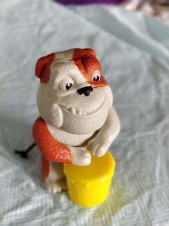 Игрушка собачка-барабанщик