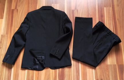 Новый Костюм Школьная Форма Пиджак Брюки Двойка