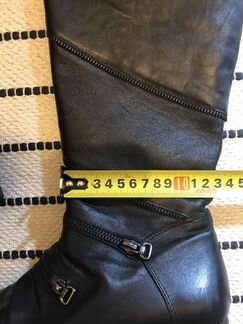 Сапоги кожаные весна-осень разм 37