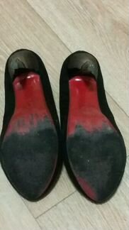 Туфли замша кожа бу р36