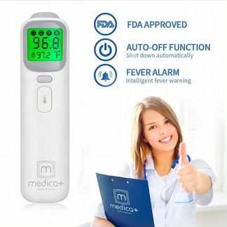 Бесконтактный термометр medica+ Termo Control 7