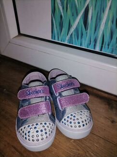 Мигающие кеды Skechers