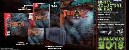 Turok 2 Remastered Limited Edition Switch