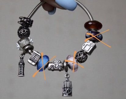 Браслет с шармами Pandora