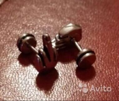 Серьги пирсинг