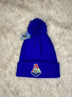 Шапка локомотив синия