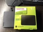 Внешний жёсткий диск Toshiba 1 TB Canvio Basics