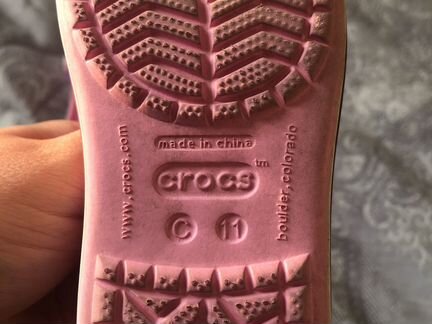 Босоножки crocs на девочку