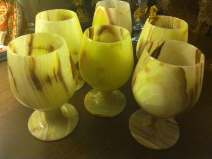 Бокалы из оникса (обмен)