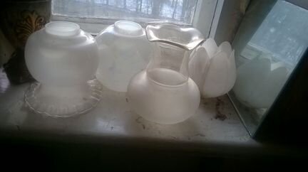 Плафоны разные для люстры, светильника