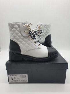 Ботинки кожаные Chanel