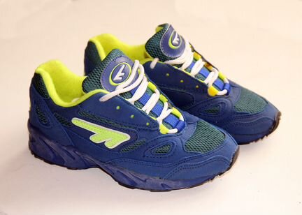 Детские весенне-осенние кроссовки Hi-Tec (Синие)